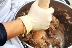 process for chestnut flour polenta